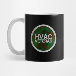 Hvac Veteran Green Camo Edit Mug